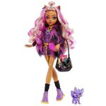 Păpușă Mattel HHK52 Monster High Clawdeen Wolf și Crescent, cu accesorii