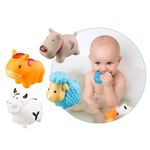 Jucărie de baie Roxy Kids RRT-810 Моя ферма, 4шт