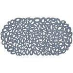 Covoraș de baie Bisk 08462 antiderapant GRAVA ECO 68/36 albastriu