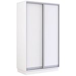 Шкаф Mobildor-Lux Fox uși glisante din PAL (100x60x200H cm) Alb