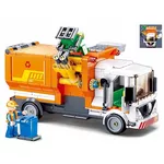 Конструктор Sluban B1066 Mașină de gunoi, 326 elem.