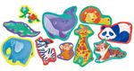Puzzle Hape E1647 Set puzzle 10 în 1 Prietenii Junglei