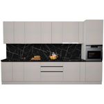 Мебель для кухни ArtFlame GOLA New Grey (3,6 m.l.)