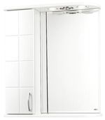 Зеркало для ванной Mashtab 5546 Domino 800x200x720 Alb