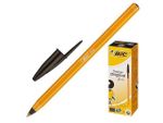 Ручка шариковая BIC Orange Fine(1/20), черная