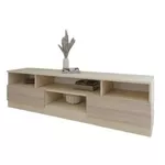 Тумба напольная для TV Smartex (16366) Т6 180cm TV Ivory+Stejar Deschis