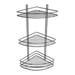 Полка для ванной Hydro S 0430374, Inox/Neagra triplă p/u baie