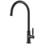 Bateria bucătărie Gessi 60620-707 Venti20 Black Metal Brushed PVD