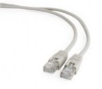1.5m, FTP Patch Cord  Gray, PP22-1.5M, Cat.5E, Cablexpert, molded strain relief 50u