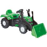 Vehicul pentru copii Dolu 8147 Tractor excavator cu pedale