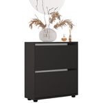 Полка для обуви Mobildor-Lux Leo 70x27x86H cm Anthracite