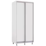 Шкаф Mobildor-Lux Арон с раздвижными дверцами (100x60x210H см) Brilliant White