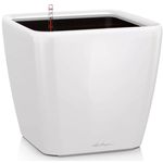Цветочный горшок Lechuza Quadro Premium 43 LS, White