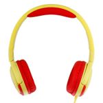 XO Headphones Kids, EP47 stereo, Red-Yellow