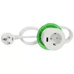 Удлинитель электрический Schneider INS44004 Priza pentru mobila usb a 3.1ah alba