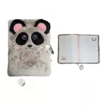 Блокнот St.RIGHT 57882 Agenda cu lacat, A5, 96foi, 3D Panda, coperta plus