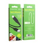 Кабель Borofone BX42 Silicone Micro USB (1м) [Black]
