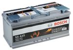 Bosch S5 AGM 12V 105Ah 950EN 394x175x190 -/+