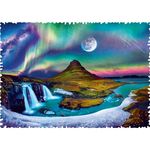 Puzzle Trefl 11114 Puzzles 600 Crazy Shapes Aurora over Iceland