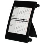 Офисный аксессуар Rido Ide Calendar de masa trimestrial desktop 2024 11x18,3 cm negru