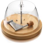 Доска разделочная BOSKA 850511 круглая Tete de Moine с крышкой Amigo