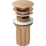 Ventil click-clack Ravak Quick Clac lavoar cu preaplin Rose gold X01841