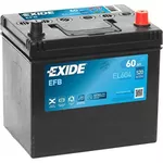 Автомобильный аккумулятор Exide START-STOP EFB 12V 60Ah 520EN 230x173x222 -/+ (EL604)