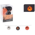 Ghirlandă Promstore 18363 Ghirlanda luminoasa Halloween cu sfere din rafie
