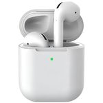 Чехол для наушников Helmet Airpods 2, silicone, White