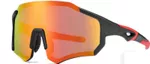 Ochelari de protecție Rockbros 10182 Ochelari de soare pentru ciclism polarizati, Negru/Rosu