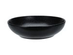 Farfurie adanca 22cm Glaze finishe Black, portelan