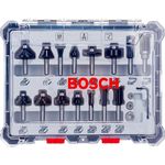 Набор головок, бит, насадок Bosch 2607017472 Set de freze 15buc 8mm