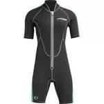 Accesoriu pentru înot Cressi-Sub LIDO LADY SHORTY WETSUIT black/aquamarine 2mm M/3 (LV457003)