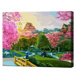 Tablou pe numere Art Gallery GX43115 Pictura pe numere 40x50cm Gradina japoneza