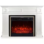 Șemineu electric ArtFlame Sicilia & Richi, 1000x1320x300 mm, Alb
