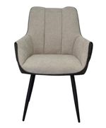 Стул Evelin di Costacurta QT-227B, UF885-13 (Light grey)/UF885-15 (Dark grey)