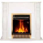 Șemineu electric ArtFlame Clasic nut & Gala gold