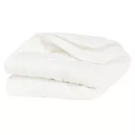 Комплект подушек и одеял Premaman PCIA8X-CCC-UNQ Plapuma din bumbac Alba, 75x120cm