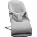 Детское кресло-качалка BabyBjorn 006072A Bliss Light Grey, 3D Jersey
