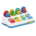 Jucărie muzicală Huanger HE8076 Joc arcade „POP-UP Vehicles”, 642030