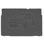 Коврик для автомобиля Rigum Citroen C3 Aircross 17-/21-(GKK) Багажник /carpete auto