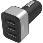 Зарядное устройство для автомобиля Hama 223352 3-Port USB Charging Adapter for Car, 12 V / 24 V