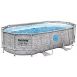 Piscină cu cadru Bestway 56714BW Power Steel 427x250x100cm, 7250L, carcas metal