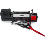 Troliu T-Max FVT13000 lbs 12V cu cablu sintetic de 28 metri