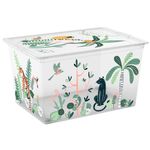 Короб для хранения KIS 47303 Коробка с крышкой C-box Tropical XL 50l, 55x39x31cm