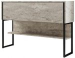Стол Trendy Luxe, TravertinNegru, 120x80x30cm (GTR005833)