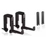 Suport pentru flori Lechuza Brackets Balconera Wall Black