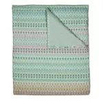 Textile de casă Pip Studio 329631 Ashanti Quilt Green 220x260