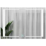 Зеркало для ванной Bayro Sirius 1200x800 LED 3C touch c подогревом, часами и термометром
