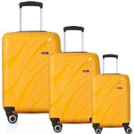 Чемодан CCS Комплект 5223 Set Yellow